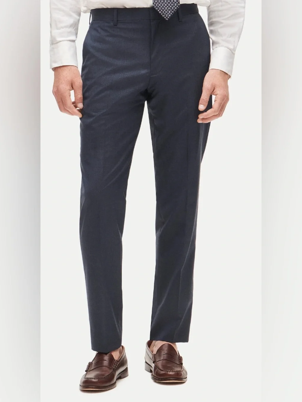 J. Crew Men’s Ludlow Navy 4-Season Wool Pants. Modern, slim fit. W31/L32 NWOT.